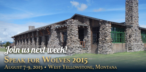 Speak for Wolves 2nd annual Aug 2015