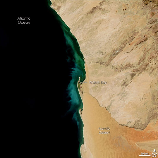 Namibia Hydrogen Sulfide Emission 2007