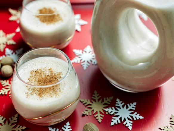 Vegan eggnog. Image: Silk.